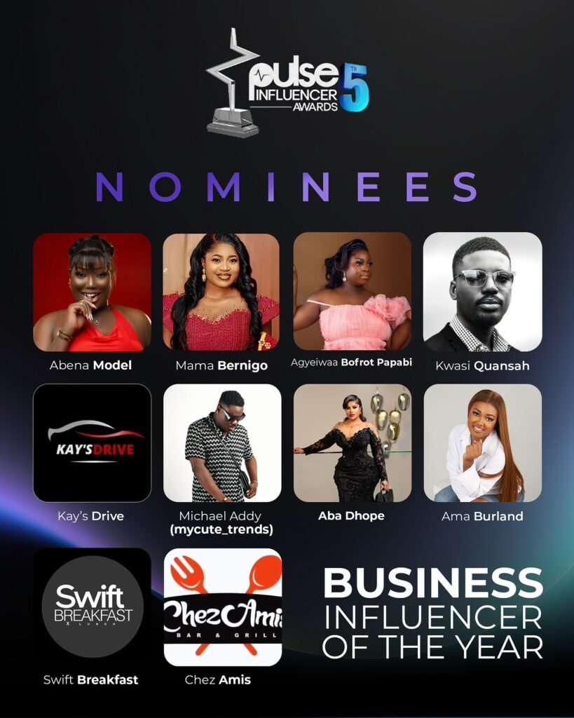 Pulse Awards 2025 flyer
